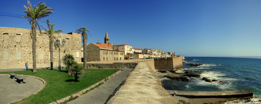 Alghero Old Town Panorama